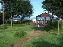 下の川緑地せせらぎ遊歩道公園 展望広場