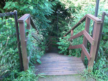 下の川緑地せせらぎ遊歩道公園 展望広場