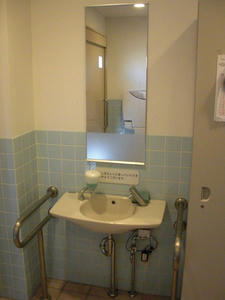 サンドラッグ福生店 外トイレ