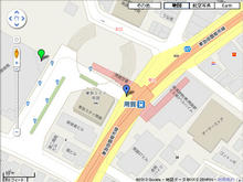 用賀駅　駅前地下トイレ