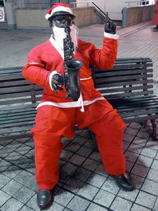 若葉台駅 駅前サンタ