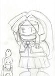 後姿は多分こなたに似ている