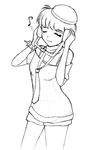 帽子が取れない繪里子