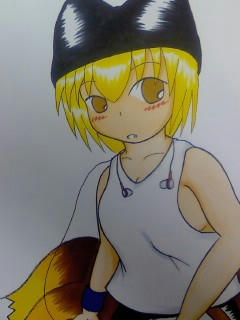 提供した色紙