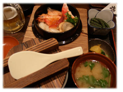 海鮮釜飯定食