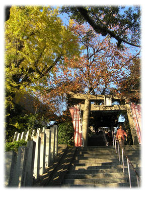 神社の入口