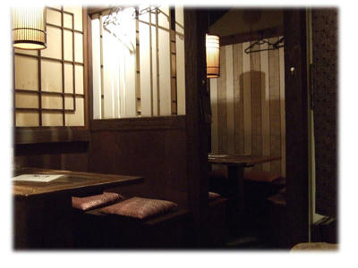 なぎの木 店内