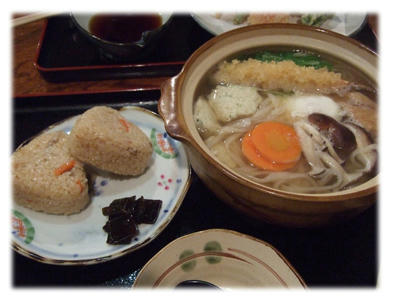 鍋焼きうどん