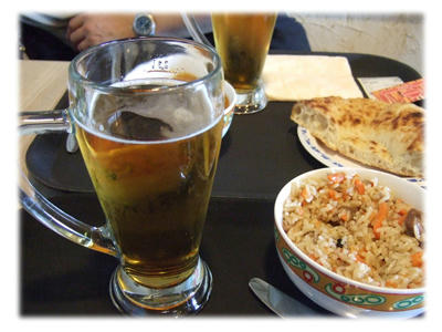 プロフとビール