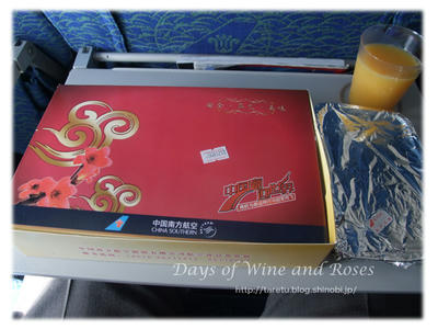 中国南方航空機内食
