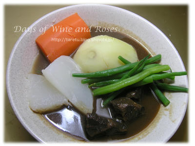 ほほ肉の煮込み