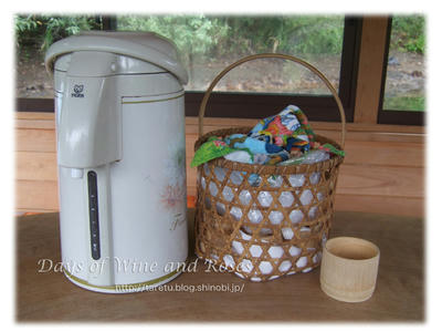 屋形船お茶