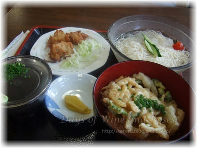 そうめん定食