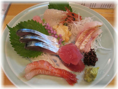 刺身盛り合わせ