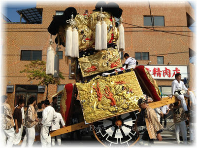朔日市の山車