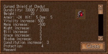 Cursed Shield of Chadul