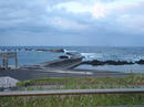 うねりと風波でバシャバシャな夕方頃の底土