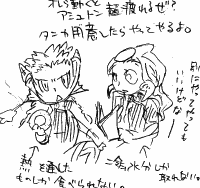 ドーナツとミルク
