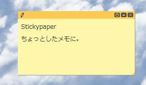 Stickypaper