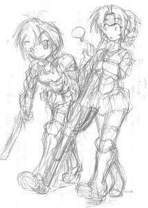 そんなノリで描いた落書き