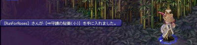 守護秘薬(σ・∀・)σｹﾞｯﾂ!!