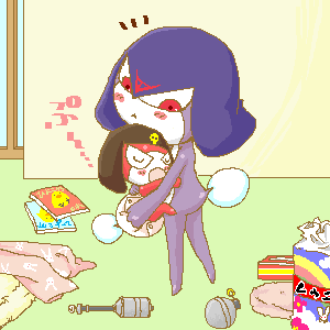 ちっさい子は暖かい。