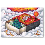 Christmas picture - Christmas tree in box