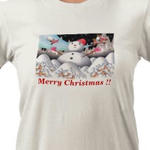 Christmas picture - Hello Mr. snowman