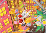Christmas picture - Father Christmas Who Shows Up In Town