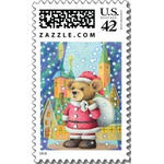 Christmas picture - Father Christmas in Teddy Bear