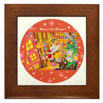 Christmas picture - Father Christmas who came to town