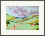 Fantasy Illustration - Farther side of the hill