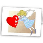 Illustration of St. Valentine's Day 「Present」 