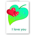 Illustration of St. Valentine's Day 「Heart」 