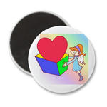 Illustration of St. Valentine's Day 「Present」 