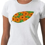 Flower Illustration - Cheerful orange flower