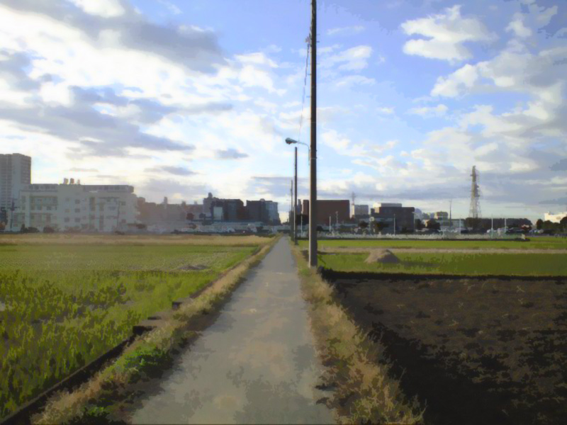 背景素材：道