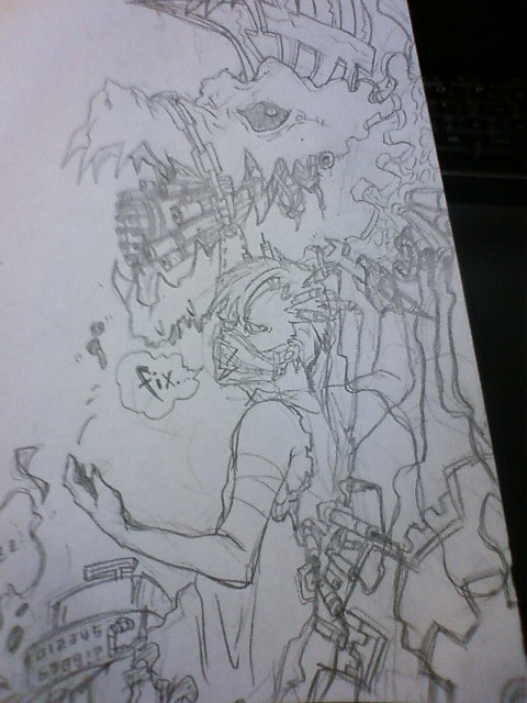 部分的にプラグだらけ