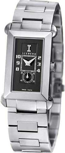 腕時計 ICEBERG アイスバーグ 504-21 レディースウォッチ (ブラック文字盤)