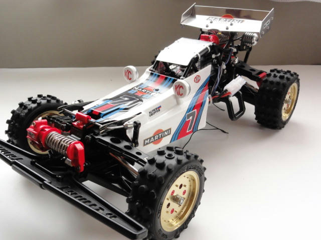 RCBLOG 自作デカール貼って、 完成＾＾/ TAMIYA HOTSHOT