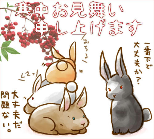 そんな寒中見舞いで大丈夫か？