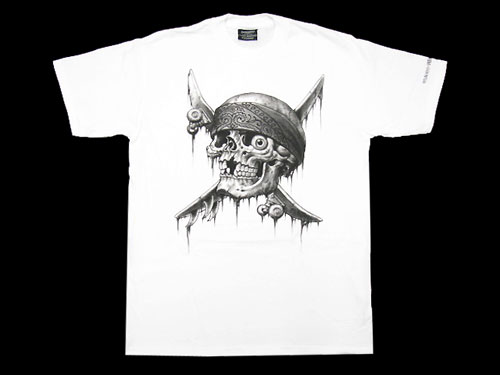 STUSSY(ステューシー)×NEIGHBORHOOD Pirate Skull S/S Tee コラボ 