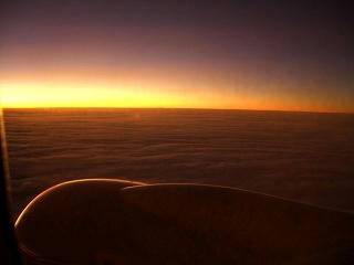 バリ上空