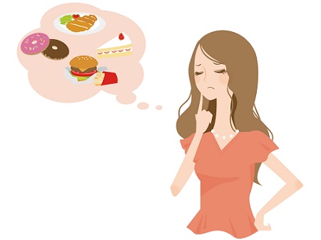 お嬢様酵素ファスティング後の食事我慢イメージ