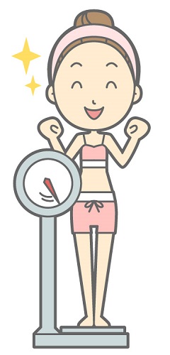 お嬢様酵素で激やせする方法で痩せたイメージ
