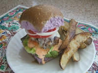 Mini Burger & French flies