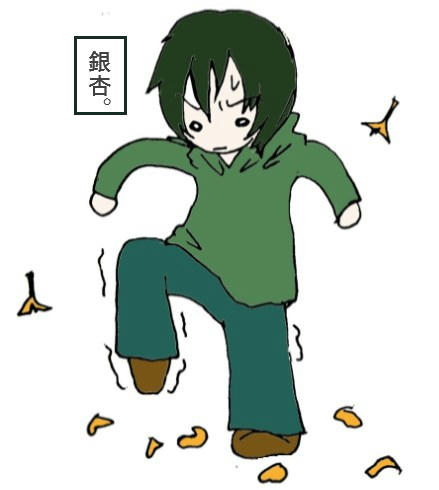 こわごわ。