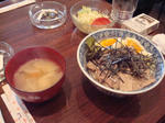 豚々丼セット 