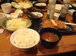 ひれかつ定食