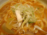 豆乳カレーうどんUP
